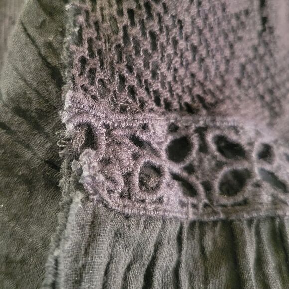 Free People FP One Flaw Away Back Crochet Tank Size XS - Picture 9 of 9